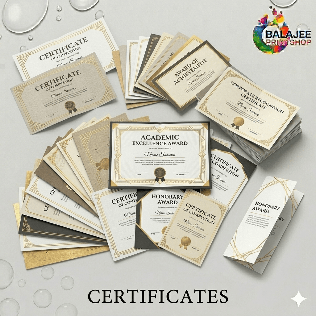 CERTIFICATES