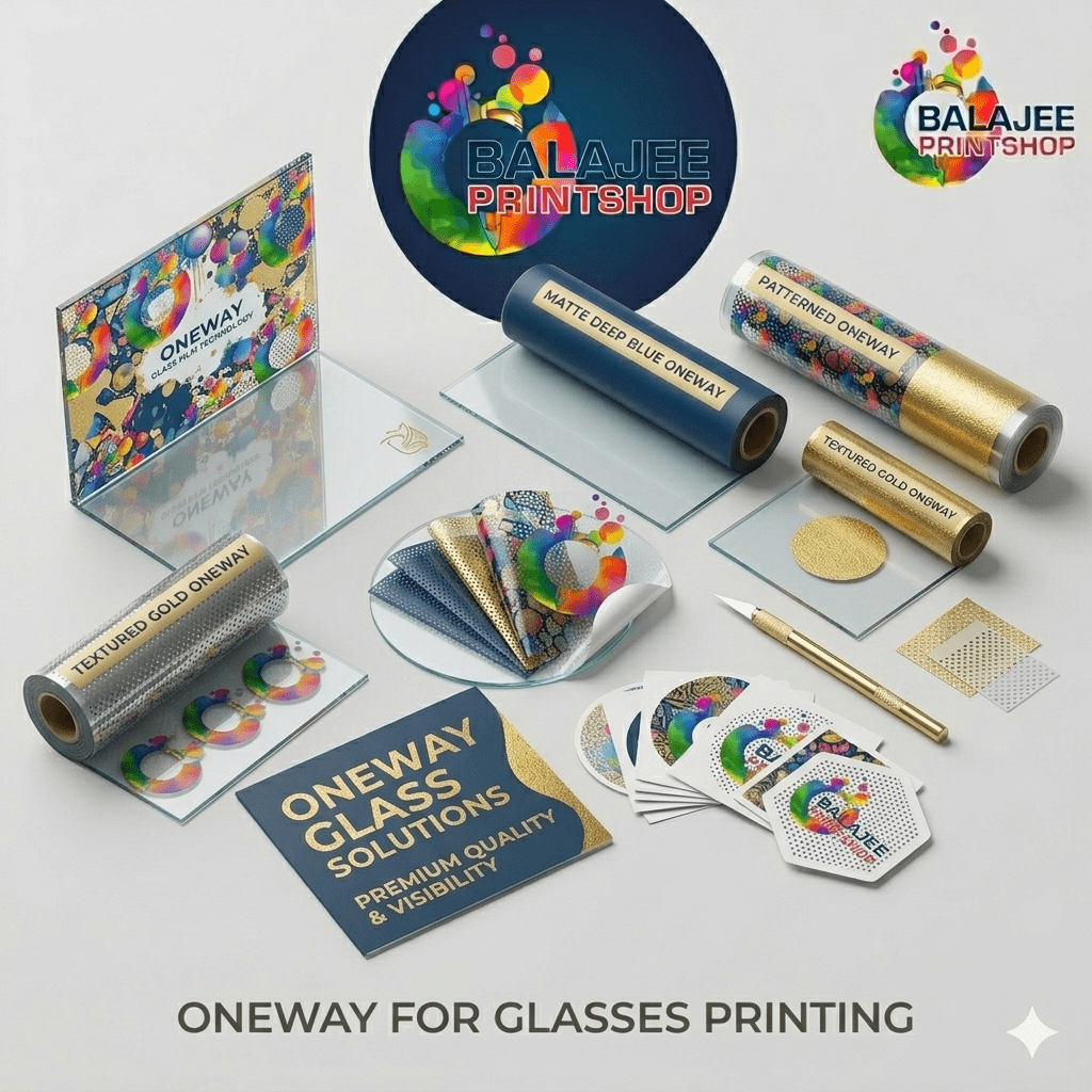 ONEWAY FOR GLASSES PRINTING